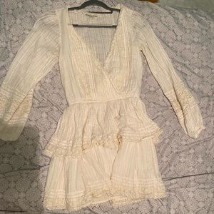 Brand: American eagle mini dress Size: Medium Color: white